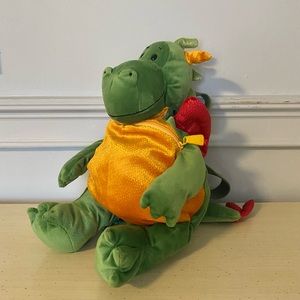 Super Cute Dragon Stuffy Backpack — Toddler